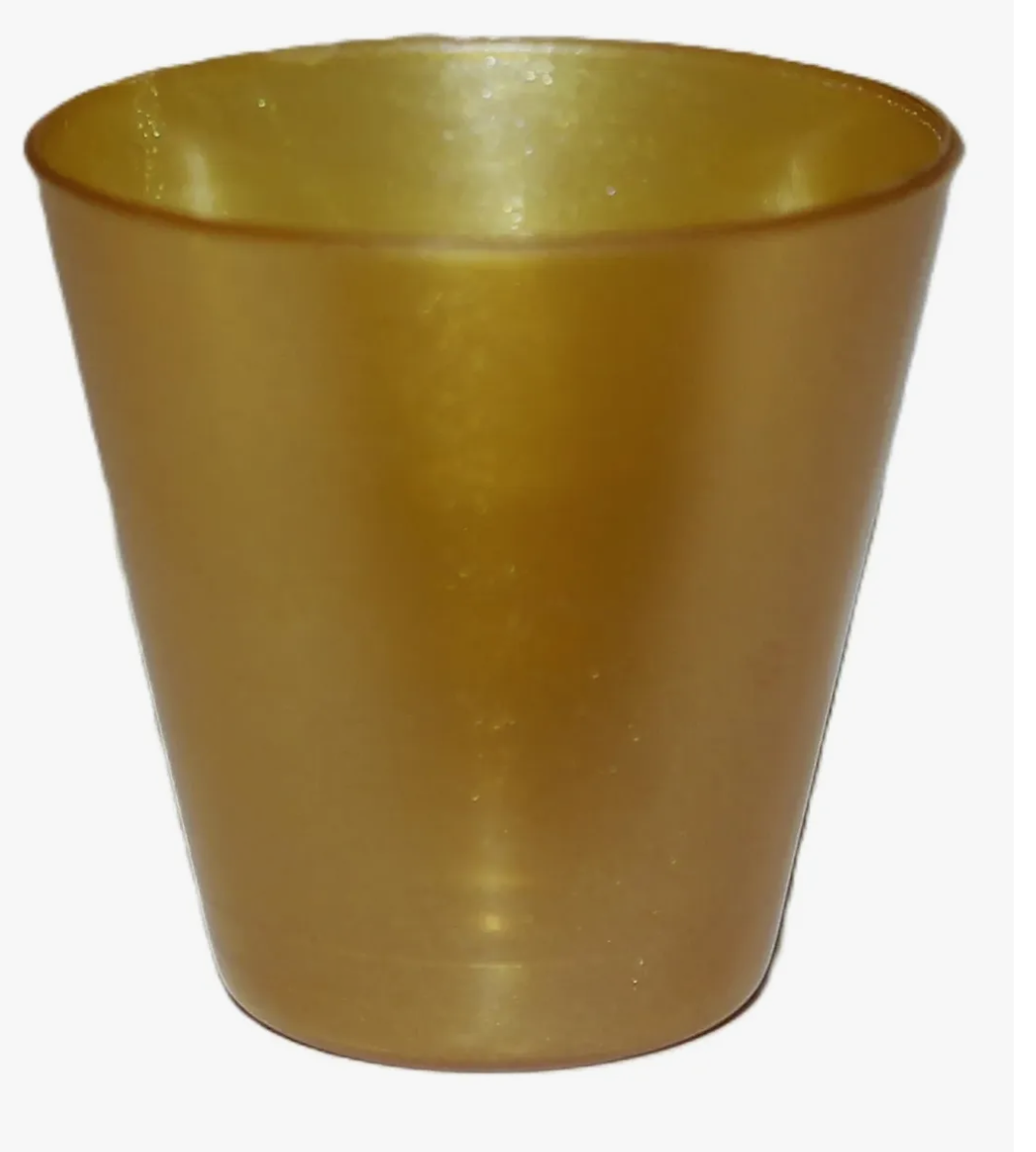 Copo acrilico 300ml lavavel dourado