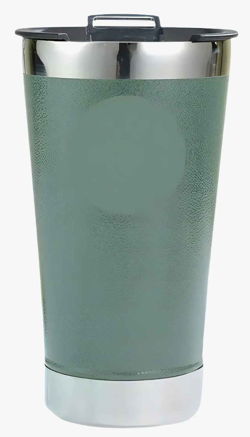 Copo termico para cerveja 473ml com tampa