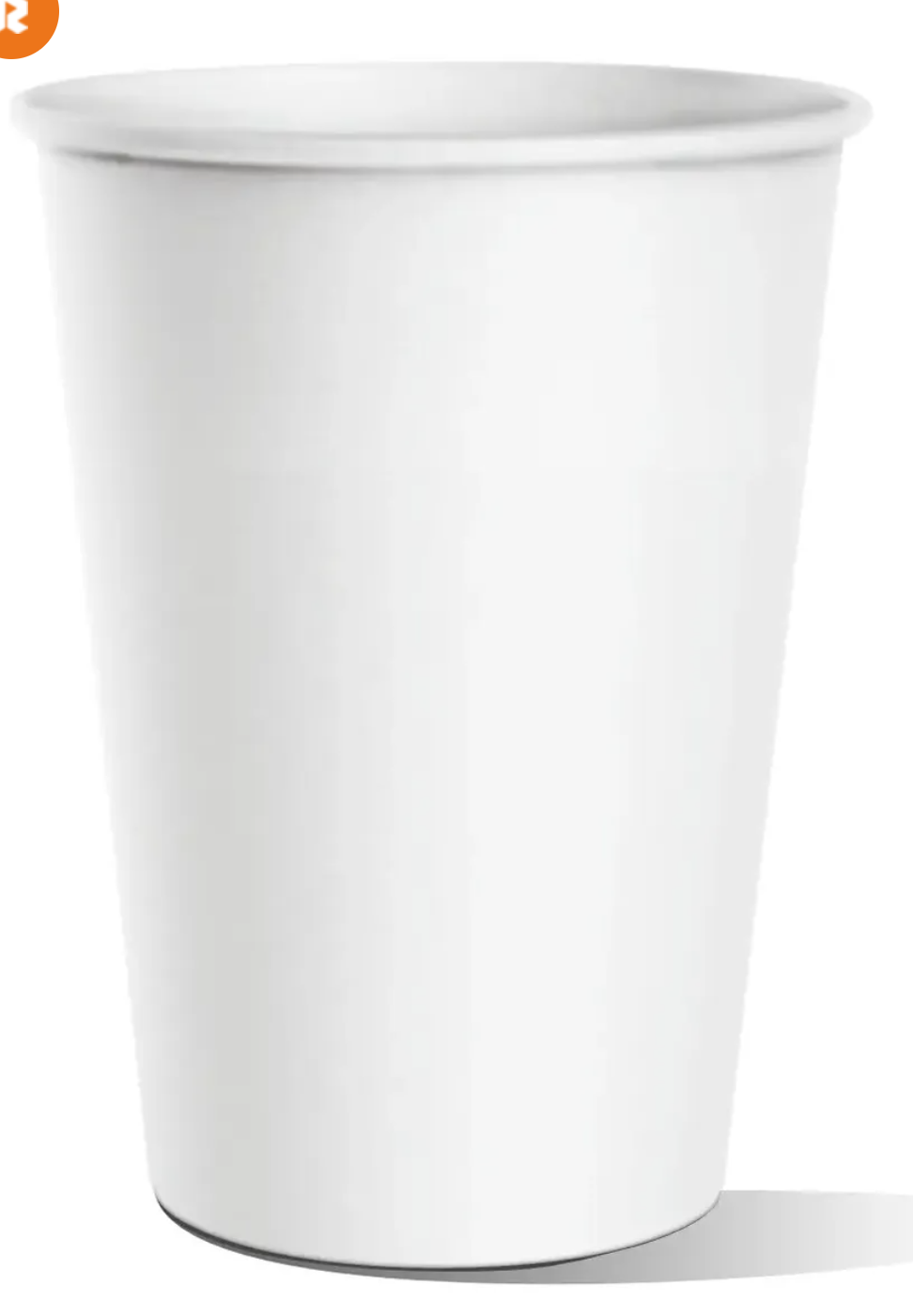 Copo papel branco 500ml
