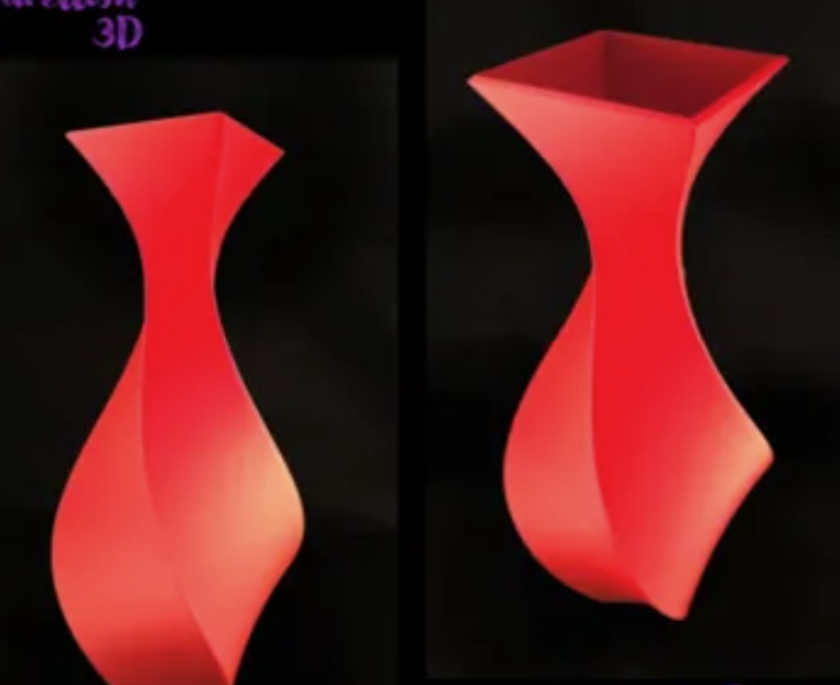 vaso giratório sereno e elegante